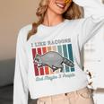 Introvert Raccoon Animal Lover Trash Panda Antisocial Retro Unisex Long Sleeve T-Shirt Introvert Raccoon Animal Lover Trash Panda Antisocial Retro Unisex Long Sleeve T-Shirt