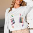 Just a Girl Who Loves Books Lover Reading Library Librarian Unisex Long Sleeve T-Shirt