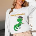 Kids Cute Graduation Dinosaur Smarty Saurus Kinder VPK Pre-k Grad Unisex Long Sleeve T-Shirt