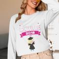 Kids Kindergarten Graduate 2018 Graduation Girls Unisex Long Sleeve T-Shirt