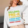 Kids So Long PRE-K It's Been Fun Shirt Boy Girl Graduation Unisex Long Sleeve T-Shirt