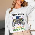 Kindergarten Level Complete Graduation Class 2023 Gamer Kids Unisex Long Sleeve T-Shirt
