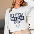 Law School Graduation Him Her Lucky Bar Exam Unisex Long Sleeve T-Shirt