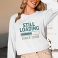 Still Loading Since 1999 Retro Tech Nostalgia Premium Tri-Blend Unisex Long Sleeve T-Shirt