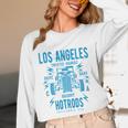 Los Angeles Hotrods Automotive Nostalgia Premium Tri-Blend Unisex Long Sleeve T-Shirt