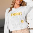 Master Degree When You Take Bs To New Level Graduation Premium Unisex Long Sleeve T-Shirt
