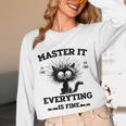 Masters Mastered It Graduate Master Degree Graduation Unisex Long Sleeve T-Shirt