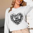 Mixed Tape Emotions Music Lover Nostalgia Quote Premium Tri-Blend Unisex Long Sleeve T-Shirt