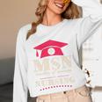 Msn Master Of Science In Nursing College Graduation Premium Tri-Blend Unisex Long Sleeve T-Shirt