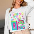I Have No Idea What This Is Retro 70's 80's 90's Nostalgia Premium Tri-Blend Unisex Long Sleeve T-Shirt