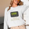 Old School 90s Pager Retro Nostalgia Vintage Tech Gen Unisex Long Sleeve T-Shirt Old School 90s Pager Retro Nostalgia Vintage Tech Gen Unisex Long Sleeve T-Shirt