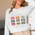 Old School Playlist Nostalgia Vibes Cassette Unisex Long Sleeve T-Shirt Old School Playlist Nostalgia Vibes Cassette Unisex Long Sleeve T-Shirt