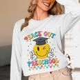 Peace Out Preschool Graduation Last Day Teachers Boys Girls Unisex Long Sleeve T-Shirt
