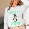 Pinguin Class 2018 Shirt Graduation Kids Graduate Unisex Long Sleeve T-Shirt