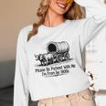Please Be Patient With Me I'm From The 1900s Oxen And Wagon Premium Unisex Long Sleeve T-Shirt Please Be Patient With Me I'm From The 1900s Oxen And Wagon Premium Unisex Long Sleeve T-Shirt