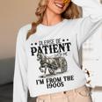Please Patient I'm From The 1900s Quote Vintage Horse Unisex Long Sleeve T-Shirt Please Patient I'm From The 1900s Quote Vintage Horse Unisex Long Sleeve T-Shirt