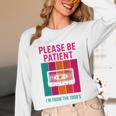 Please Be Patient I'm From The 1900s Retro Cassette Tape Premium Tri-Blend Unisex Long Sleeve T-Shirt Please Be Patient I'm From The 1900s Retro Cassette Tape Premium Tri-Blend Unisex Long Sleeve T-Shirt