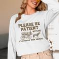 Please Be Patient With Me I'm From The 1900s Retro Horse Unisex Long Sleeve T-Shirt