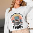 Please Be Patient I'm From The 1900s Retro Vintage Computer Unisex Long Sleeve T-Shirt Please Be Patient I'm From The 1900s Retro Vintage Computer Unisex Long Sleeve T-Shirt