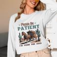 Please Be Patient I'm From The 1900s Stagecoach Western Vint Premium Tri-Blend Unisex Long Sleeve T-Shirt Please Be Patient I'm From The 1900s Stagecoach Western Vint Premium Tri-Blend Unisex Long Sleeve T-Shirt