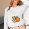 Proud Aunt Of A 2026 Senior Basketball Graduation Leopard Premium Tri-Blend Unisex Long Sleeve T-Shirt