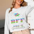 Proud Bff Of PreK School Graduate 2024 Graduation Bff Premium Unisex Long Sleeve T-Shirt