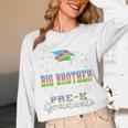 Proud Big Brother Of PreK School Graduate 2024 Graduation Premium Unisex Long Sleeve T-Shirt