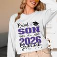 Proud Son Of a Class Of 2026 Graduate For Graduation Unisex Long Sleeve T-Shirt