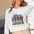 Racoons Trash Reader Book Lover Romantic Novels Premium Unisex Long Sleeve T-Shirt