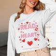 Read Your Heart Out Valentine Reading Book Lover Teacher Premium Tri-Blend Unisex Long Sleeve T-Shirt Read Your Heart Out Valentine Reading Book Lover Teacher Premium Tri-Blend Unisex Long Sleeve T-Shirt