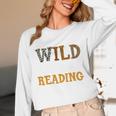 Reading Lover Apparel Wild About Reading Reading Books Unisex Long Sleeve T-Shirt Reading Lover Apparel Wild About Reading Reading Books Unisex Long Sleeve T-Shirt