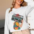 Retro 90s Boombox Nostalgia Party For Music Lovers Men Women Unisex Long Sleeve T-Shirt