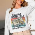 Retro Cassette Case 70s Vintage Music Analog Nostalgia Unisex Long Sleeve T-Shirt Retro Cassette Case 70s Vintage Music Analog Nostalgia Unisex Long Sleeve T-Shirt
