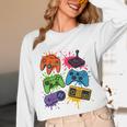 Retro Gamer Controller 80s 90s Video Game Arcade Nostalgia Unisex Long Sleeve T-Shirt Retro Gamer Controller 80s 90s Video Game Arcade Nostalgia Unisex Long Sleeve T-Shirt