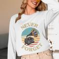 Retro Grammophone Never Forget Nostalgia Vintage Unisex Long Sleeve T-Shirt