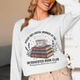 Retro Proud Introverted Book Club Anti Social Reader Unisex Long Sleeve T-Shirt