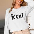 Sarcasm Women Introvert Wild Men Feral Unisex Long Sleeve T-Shirt