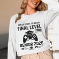 Senior 2026 Final Level Gamer Graduation 2026 Unisex Long Sleeve T-Shirt