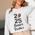 Senior Football Brother Class Of 2025 Graduation Graduate Unisex Long Sleeve T-Shirt