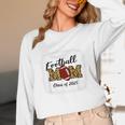 Senior Football Mom Class Of 2025 Graduation Graduate Unisex Long Sleeve T-Shirt