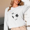 Senior Mommy Class Of 2026 Soccer Graduation Heart Premium Tri-Blend Unisex Long Sleeve T-Shirt