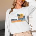 Senior Sunrise 2026 Graduation Cool Retro High School Unisex Long Sleeve T-Shirt