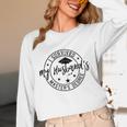 I Survived My Husband's Masters Degree Funny 2023 Graduation Unisex Long Sleeve T-Shirt