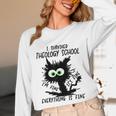 I Survived Theology School Graduation 2025 Unisex Long Sleeve T-Shirt