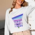 Temporal Trends Vaporwave Style Retro Nostalgia Look Premium Tri-Blend Unisex Long Sleeve T-Shirt