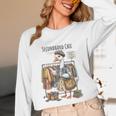 Thrifting Goose Vintage Fashion Book Lover Unisex Long Sleeve T-Shirt