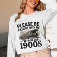Vintage Be Patient With Me I'm From The 1900s Steam Train Unisex Long Sleeve T-Shirt Vintage Be Patient With Me I'm From The 1900s Steam Train Unisex Long Sleeve T-Shirt