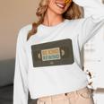 Vintage VHS Tape Humor Retro Nostalgia Graphic Premium Unisex Long Sleeve T-Shirt