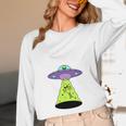 I Wanna Go Home Introvert UFO UAP Flying Saucer Trippy Alien Unisex Long Sleeve T-Shirt I Wanna Go Home Introvert UFO UAP Flying Saucer Trippy Alien Unisex Long Sleeve T-Shirt
