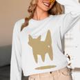 Yk2 Cat With Tomboy Tail 90s Nostalgia Downtown Indie Unisex Long Sleeve T-Shirt